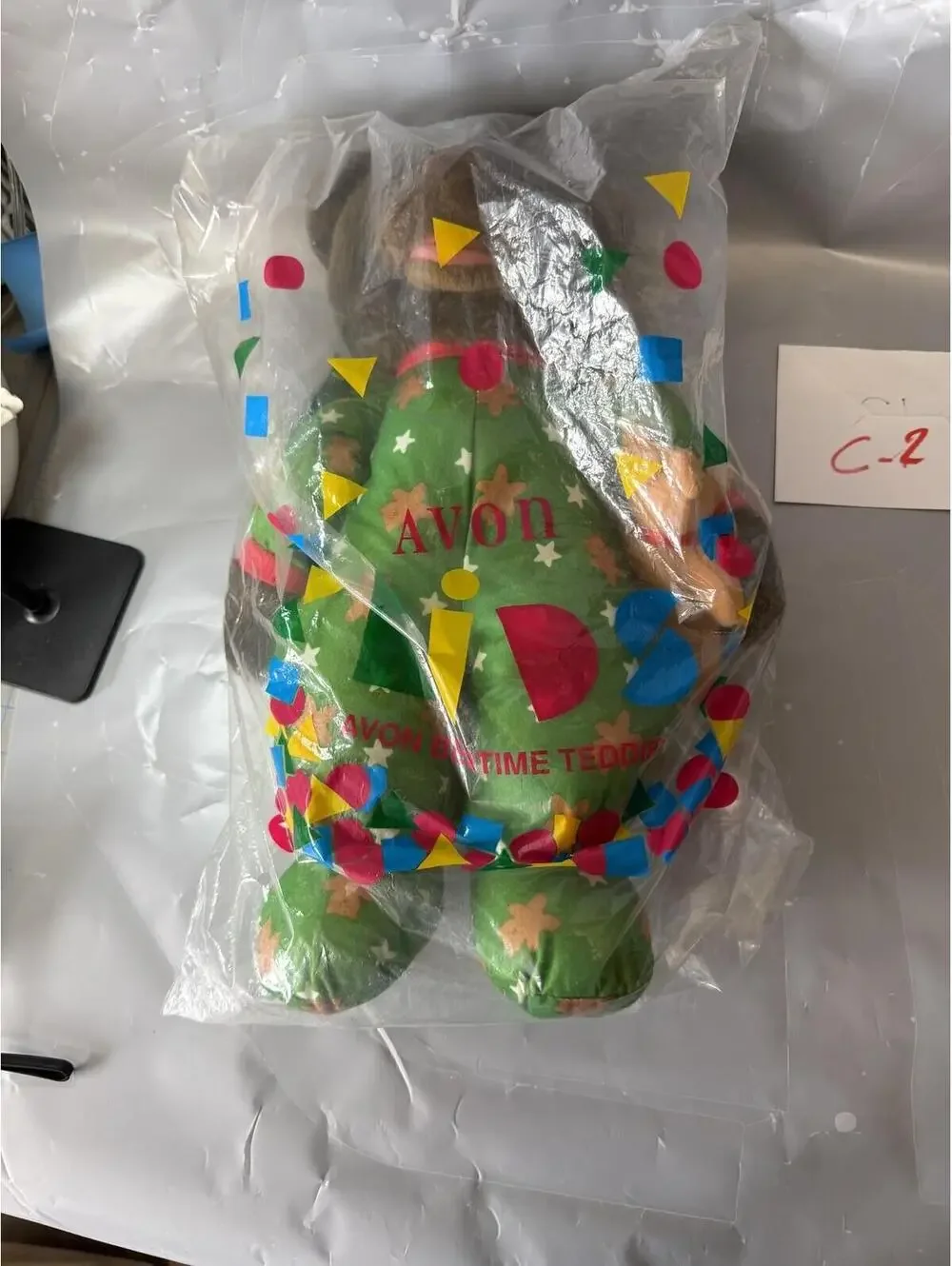 Avon Bedtime Teddy Bear Plush Stuffed‎ Animal New